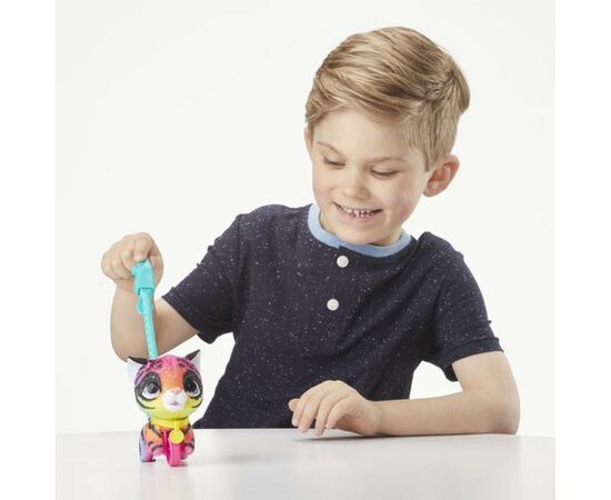 Интерактивная игрушка Hasbro Furreal Friends Маленький питомец на поводке Тигренок (E3503_E4779), изображение 5 Интерактивная игрушка Hasbro Furreal Friends Маленький питомец на поводке Тигренок (E3503_E4779), изображение 5