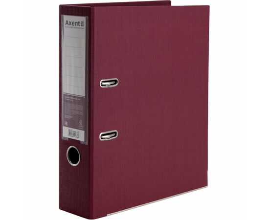 Папка - регистратор Axent Prestige+ А4 7,5 см Арочный бордовая (1722-05C-A)