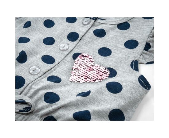 Комбинезон Breeze в горошек (15992-104G-gray), изображение 4 Комбинезон Breeze в горошек (15992-104G-gray), изображение 4