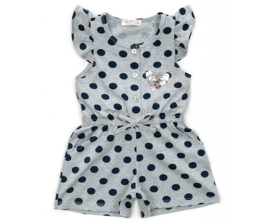 Комбинезон Breeze в горошек (15992-110G-gray)