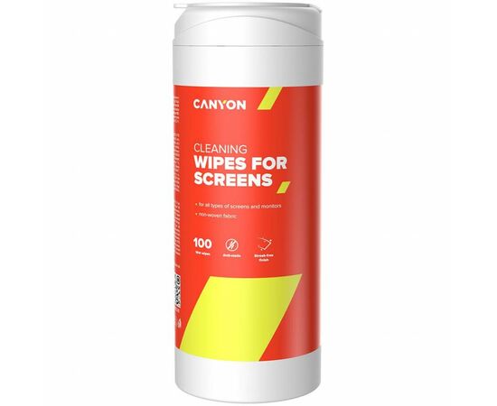 Серветки Canyon Screen Cleaning Wipes, 100 wipes (CNE-CCL11)