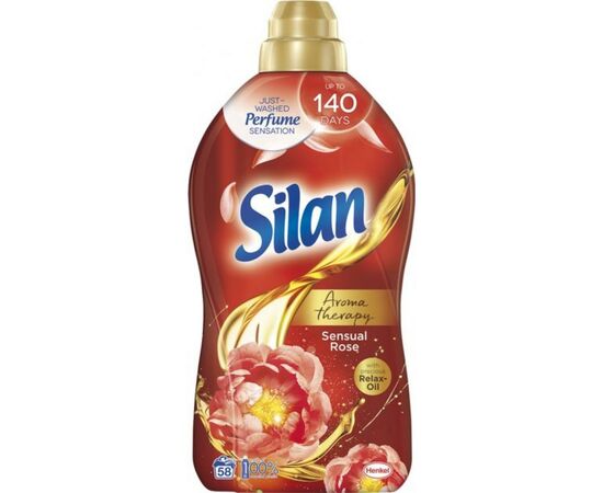 Кондиціонер для білизни Silan Ароматерапія Чуттєва троянда 1.45 л (9000101385250)