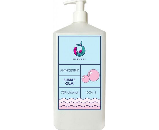Антисептик для рук Mermade Bubble gum 1000 мл (MR0013MAX)
