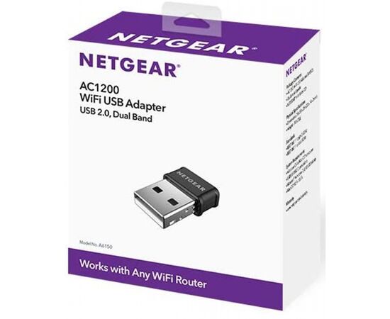 Сетевая карта Wi-Fi Netgear A6150 (A6150-100PES), изображение 3 Сетевая карта Wi-Fi Netgear A6150 (A6150-100PES), изображение 3