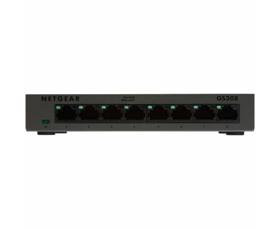Коммутатор сетевой Netgear GS308 (GS308-300PES), изображение 2 Коммутатор сетевой Netgear GS308 (GS308-300PES), изображение 2