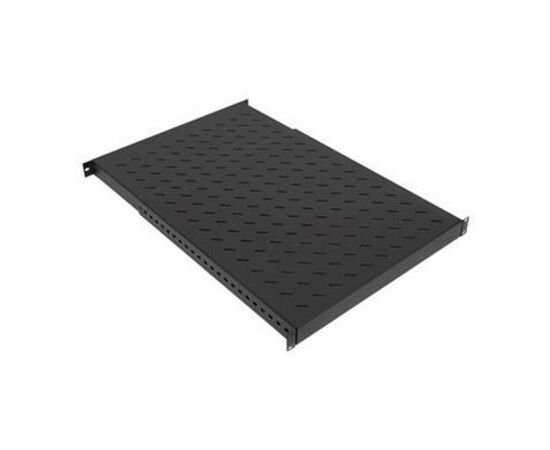 Полка 19" Zpas 1U глуб. 500-900 мм. регулируемая (WZ-3074-83-00-161)