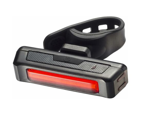 Задня велофара Velotrade габаритный задний (прямоугольник) BC-TL5429 красный LED USB (LTSS-021)