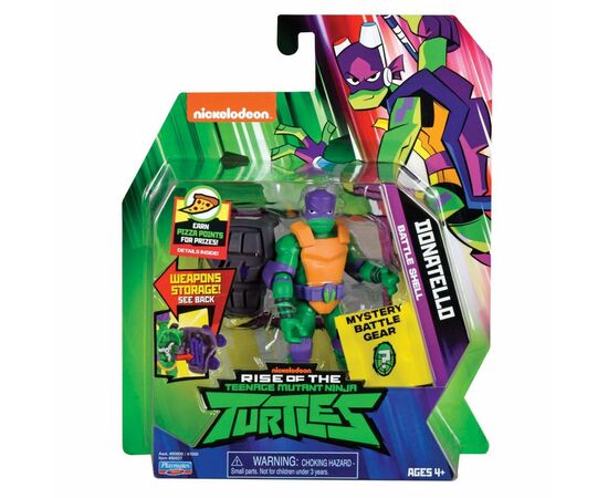 Фигурка TMNT Серии Эволюция Черепашек-Ниндзя с боевым панцирем Донателло (80827), изображение 3 Фигурка TMNT Серии Эволюция Черепашек-Ниндзя с боевым панцирем Донателло (80827), изображение 3