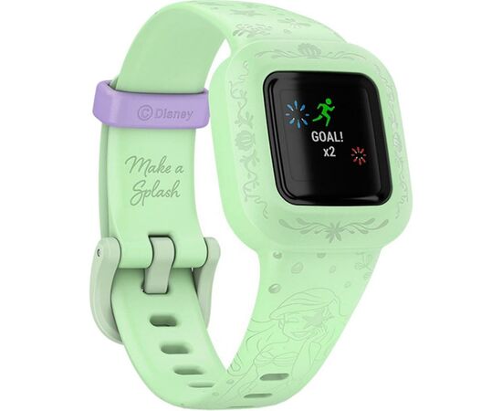 Фитнес браслет Garmin vivofit jr3, Disney The Little Mermaid (010-02441-13), изображение 3 Фитнес браслет Garmin vivofit jr3, Disney The Little Mermaid (010-02441-13), изображение 3
