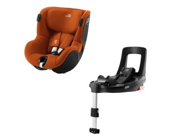 Автокресло Britax-Romer Dualfix isense Golden Cognac с платформой (2000035116)