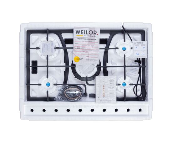 Варочная поверхность Weilor GG W 714 BL, изображение 11 Варочная поверхность Weilor GG W 714 BL, изображение 11