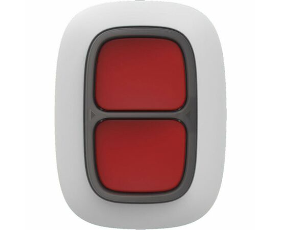Кнопка тривоги Ajax DoubleButton біла (DoubleButton /біла)
