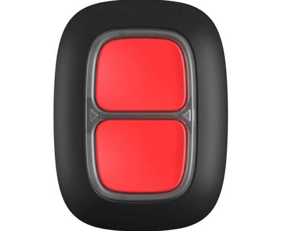 Кнопка тривоги Ajax DoubleButton чорна (DoubleButton /чорна)