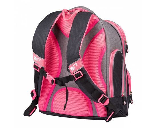 Рюкзак школьный Yes S-30 Juno Max Yes style серо-черный (558738), изображение 2 Рюкзак школьный Yes S-30 Juno Max Yes style серо-черный (558738), изображение 2