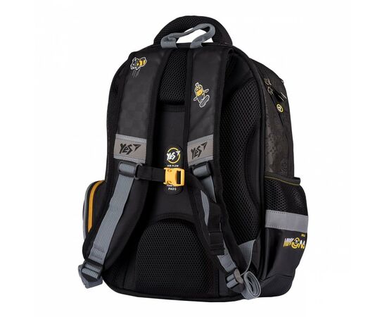 Рюкзак школьный Yes S-70 Minions черный (557990), изображение 2 Рюкзак школьный Yes S-70 Minions черный (557990), изображение 2