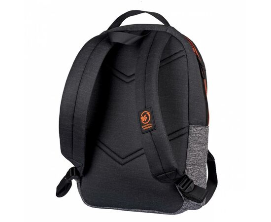 Рюкзак школьный Yes T-122 Urban disign style Orange серо-черный (558750), изображение 3 Рюкзак школьный Yes T-122 Urban disign style Orange серо-черный (558750), изображение 3