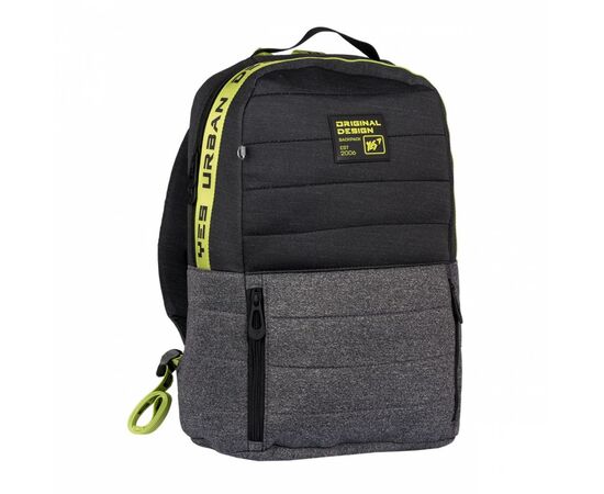Рюкзак школьный Yes T-122 Urban disign style серо-черный (557861)
