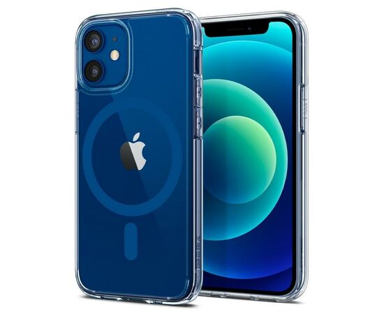 Чехол для моб. телефона Spigen Apple iPhone 12 / 12 Pro Ultra Hybrid Mag Safe, Blue (ACS02627), изображение 9 Чехол для моб. телефона Spigen Apple iPhone 12 / 12 Pro Ultra Hybrid Mag Safe, Blue (ACS02627), изображение 9