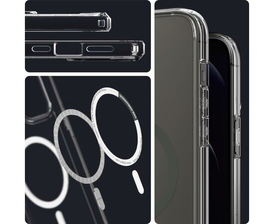 Чехол для моб. телефона Spigen Apple iPhone 12 Pro Max Ultra Hybrid Mag Safe, Graphite (ACS02623), изображение 2 Чехол для моб. телефона Spigen Apple iPhone 12 Pro Max Ultra Hybrid Mag Safe, Graphite (ACS02623), изображение 2