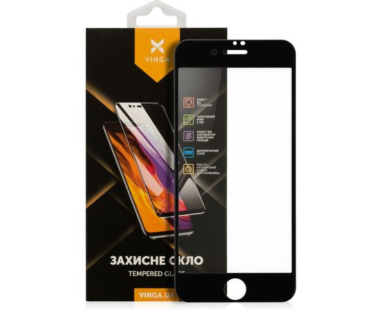 Стекло защитное Vinga Apple iPhone 7/8/SE 2020 (VGIPSE2)