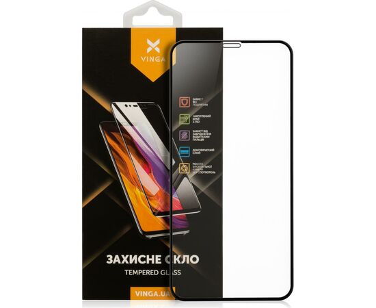 Стекло защитное Vinga Apple iPhone X/XS/11 Pro (VGIPXS)