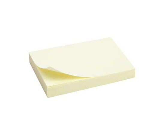 Бумага для заметок Axent with adhesive layer 50x75мм, 100sheets., pastel yellow (2312-01-А)