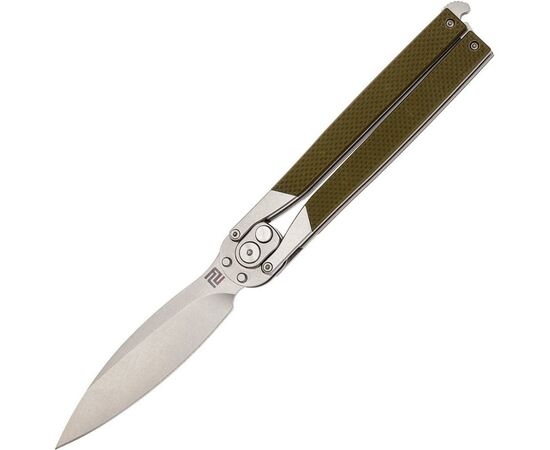 Нож Artisan Kinetic Balisong, D2, G10 green (1823PL-GNF)