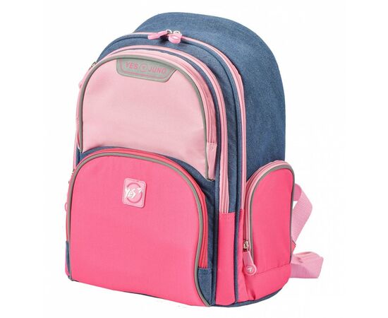 Рюкзак школьный Yes S-30 Juno Girls style розово-голубой (558444), изображение 4 Рюкзак школьный Yes S-30 Juno Girls style розово-голубой (558444), изображение 4