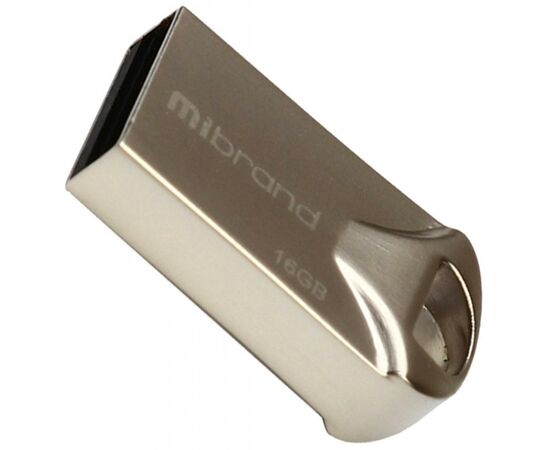 USB флеш накопитель Mibrand 16GB Hawk Silver USB 2.0 (MI2.0/HA16M1S)