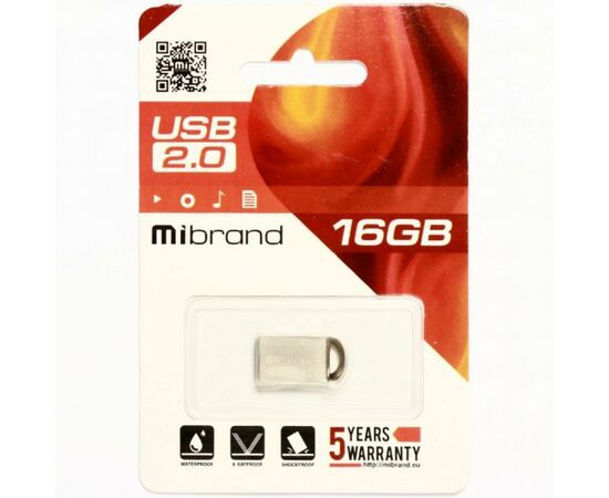 USB флеш накопитель Mibrand 16GB lynx Silver USB 2.0 (MI2.0/LY16M2S), изображение 2 USB флеш накопитель Mibrand 16GB lynx Silver USB 2.0 (MI2.0/LY16M2S), изображение 2