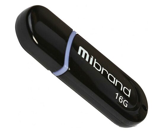 USB флеш накопитель Mibrand 16GB Panther Black USB 2.0 (MI2.0/PA16P2B)