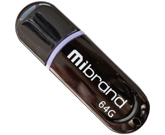 USB флеш накопитель Mibrand 64GB Panther Black USB 2.0 (MI2.0/PA64P2B)