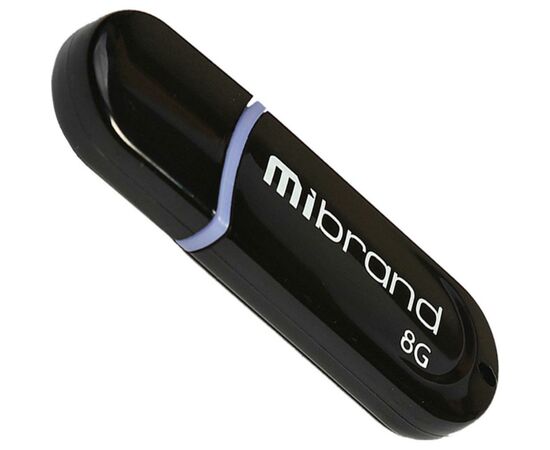 USB флеш накопитель Mibrand 8GB Panther Black USB 2.0 (MI2.0/PA8P2B)