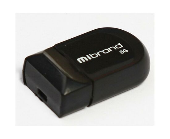 USB флеш накопитель Mibrand 8GB Scorpio Black USB 2.0 (MI2.0/SC8M3B)