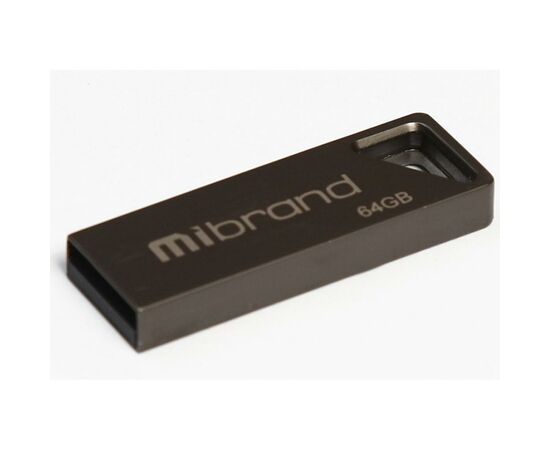 USB флеш накопитель Mibrand 64GB Stingray Grey USB 2.0 (MI2.0/ST64U5G)