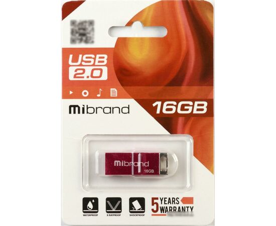 USB флеш накопичувач Mibrand 16GB Сhameleon Pink USB 2.0 (MI2.0/CH16U6P), зображення 2 USB флеш накопичувач Mibrand 16GB Сhameleon Pink USB 2.0 (MI2.0/CH16U6P), зображення 2