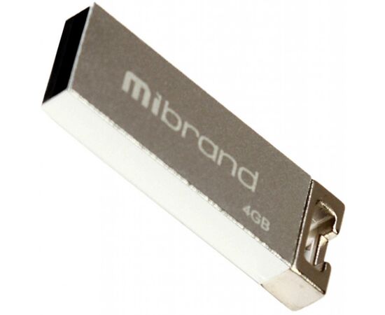 USB флеш накопитель Mibrand 4GB Сhameleon Silver USB 2.0 (MI2.0/CH4U6S)