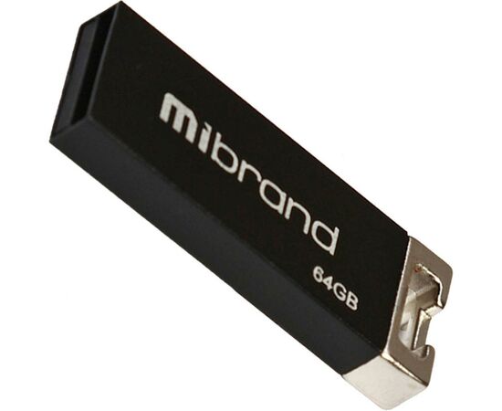 USB флеш накопичувач Mibrand 64GB Сhameleon Black USB 2.0 (MI2.0/CH64U6B)