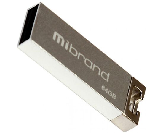 USB флеш накопитель Mibrand 64GB Сhameleon Silver USB 2.0 (MI2.0/CH64U6S)