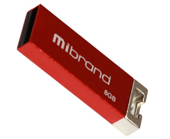 USB флеш накопичувач Mibrand 8GB Сhameleon Red USB 2.0 (MI2.0/CH8U6R)
