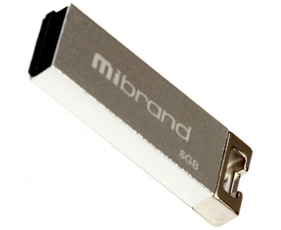 USB флеш накопичувач Mibrand 8GB Сhameleon Silver USB 2.0 (MI2.0/CH8U6S)