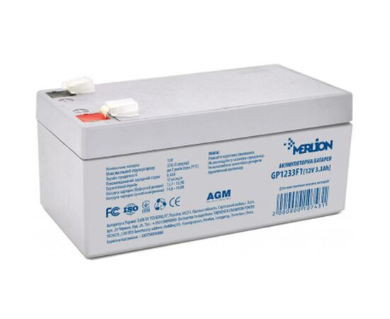 Батарея к ИБП Merlion 12V - 3.3Ah (GP1233F1)