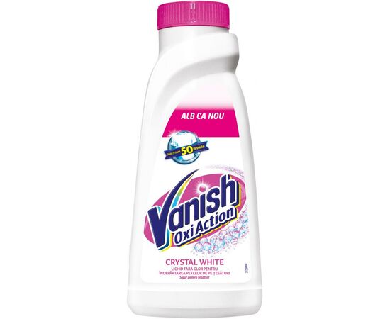 Средство для удаления пятен Vanish Oxi Action Кристальная белизна 450 мл (5949031308998)
