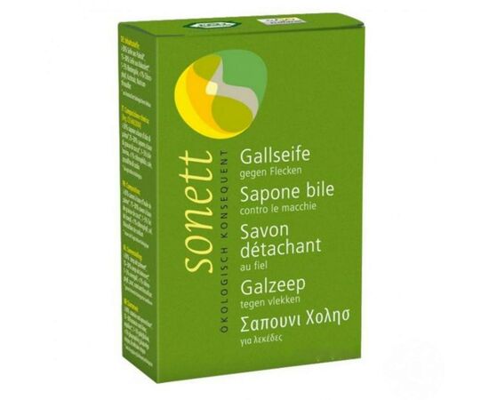 Засіб для видалення плям Sonett Органічне жовчне мило 100 г (NO2010)