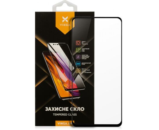 Скло захисне Vinga Xiaomi Redmi Note 9T (VGXRN9T)