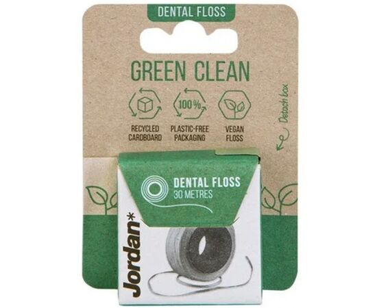 Зубна нитка Jordan Green Clean 30 м (1200689)