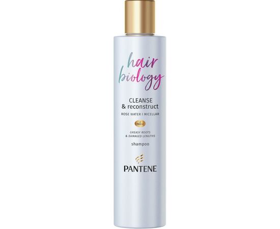 Шампунь Pantene Биология волос Очищение и восстановление 250 мл (8001841214627), изображение 2 Шампунь Pantene Биология волос Очищение и восстановление 250 мл (8001841214627), изображение 2