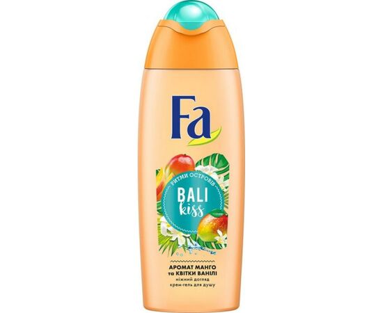 Гель для душа Fa Ритмы островов Bali Kiss Аромат манго и цветка ванили 250 мл (4015100201024)