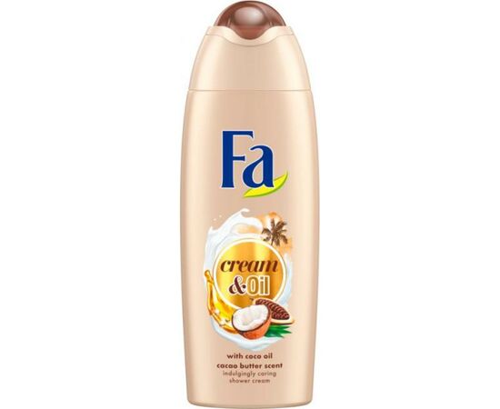 Гель для душа Fa Cream&Oil с маслом кокоса и ароматом какао 250 мл (9000100504287)