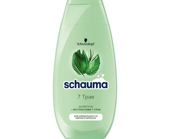 Шампунь Schauma 7 трав для нормальных и жирных волос 250 мл (4012800167612)